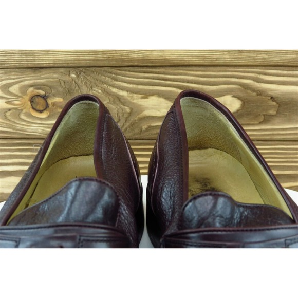 Vito Rufolo Shoes Sz 10 N‎ Almond Toe Purple Loafer Leather Men main image 4